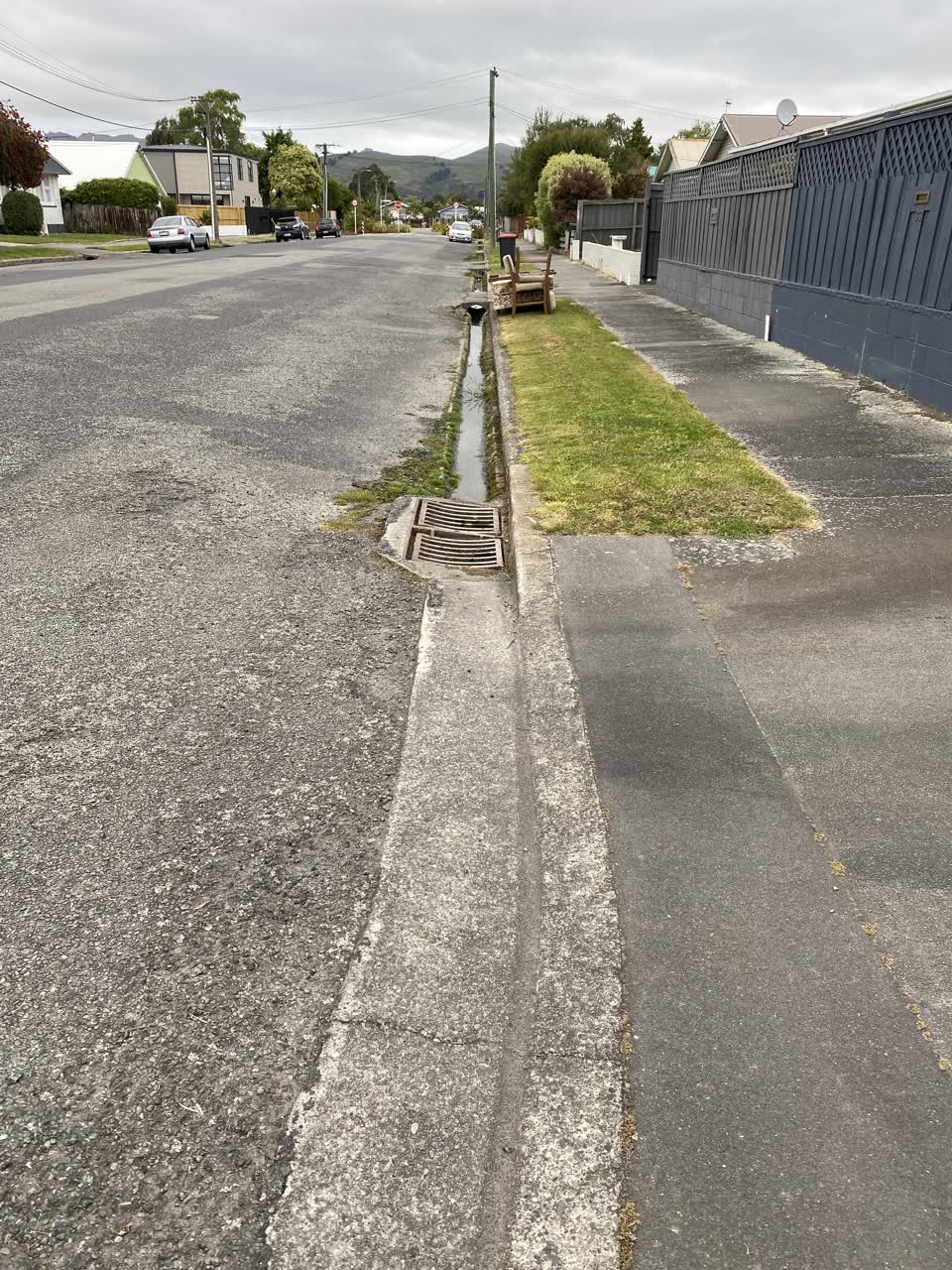 The photograph attached to this wastewater/stormwater report