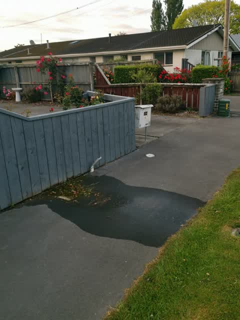 Water Leak, a report photo