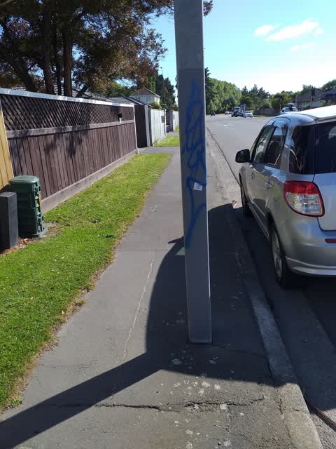 Graffiti, a report photo