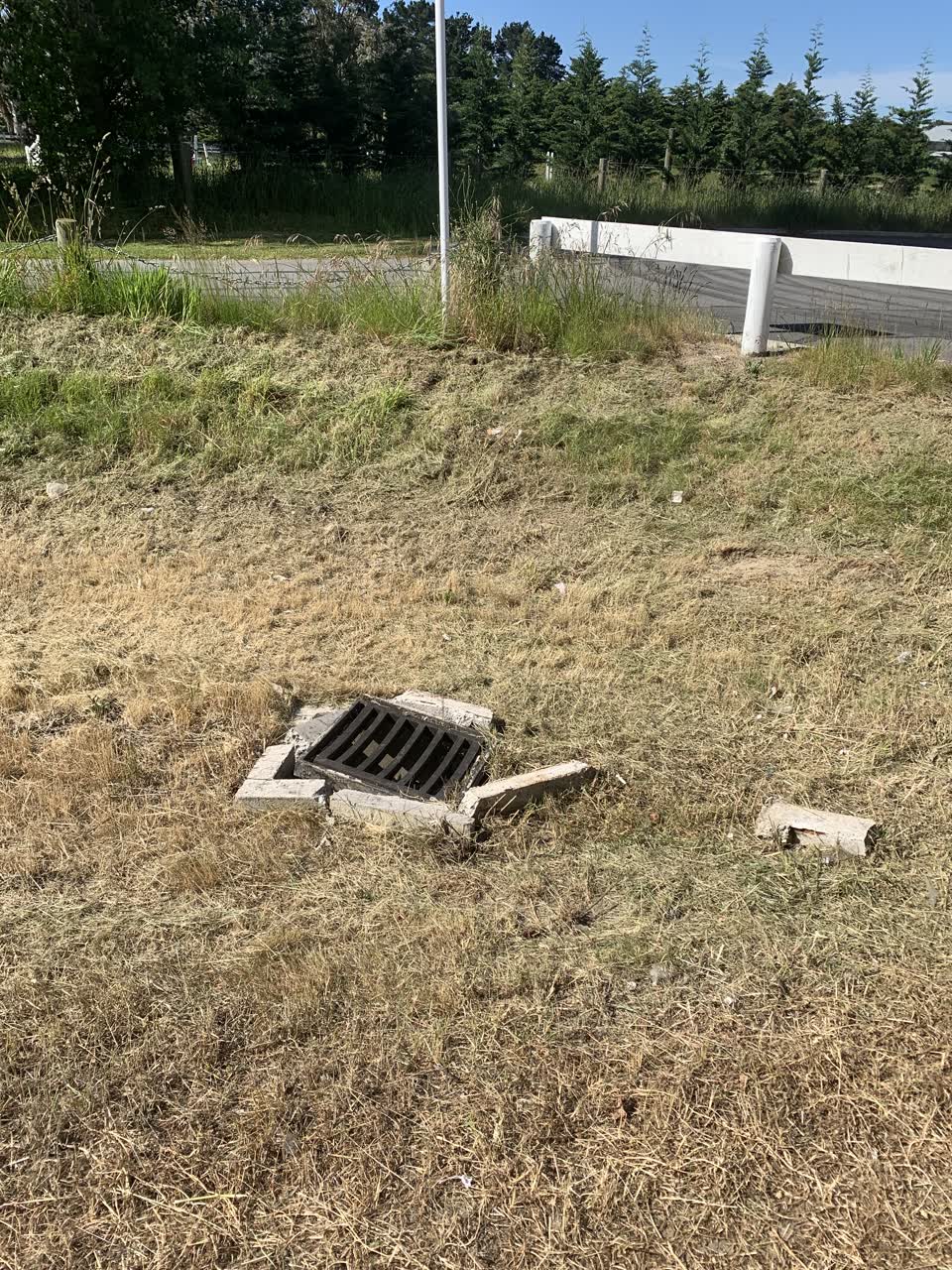 The photograph attached to this wastewater/stormwater report