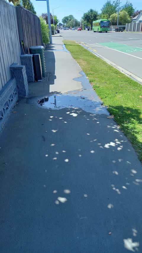 Water Leak, a report photo