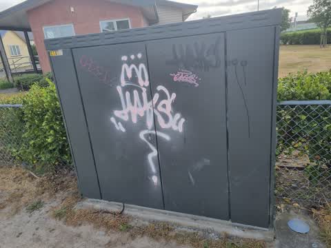 Graffiti, a report photo