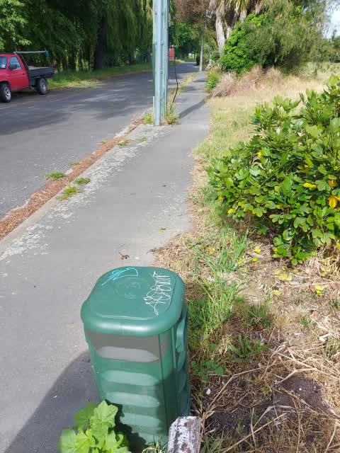 Graffiti, a report photo