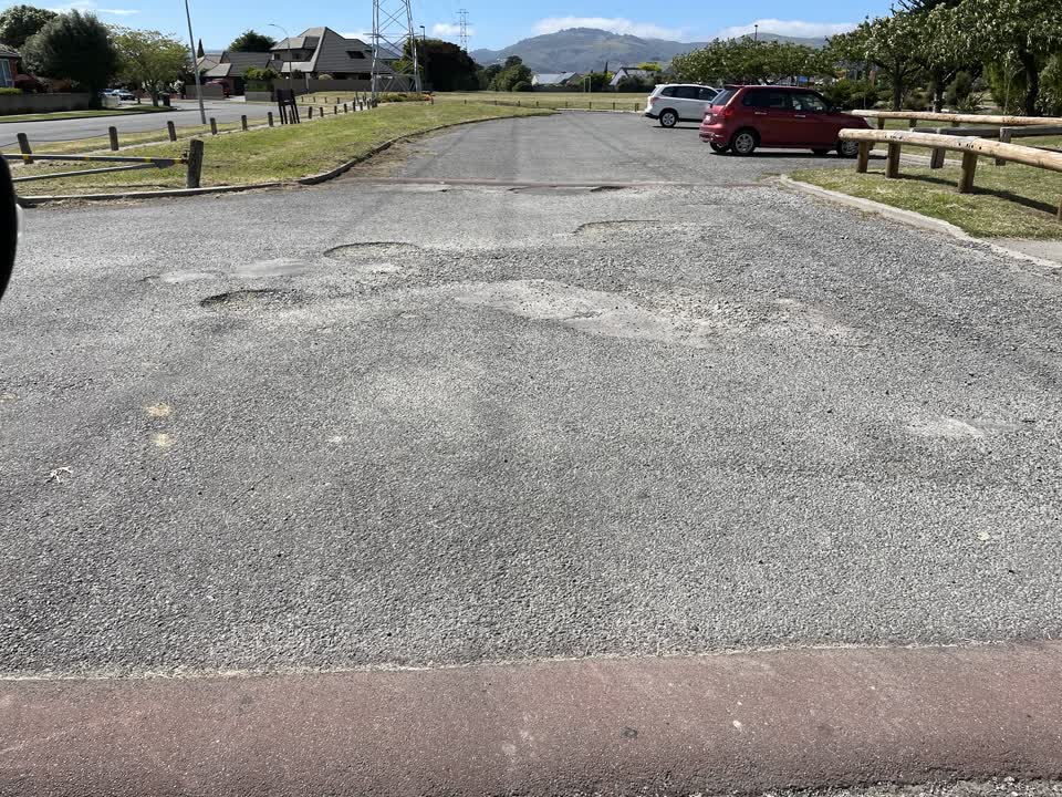 The photograph attached to this parks report