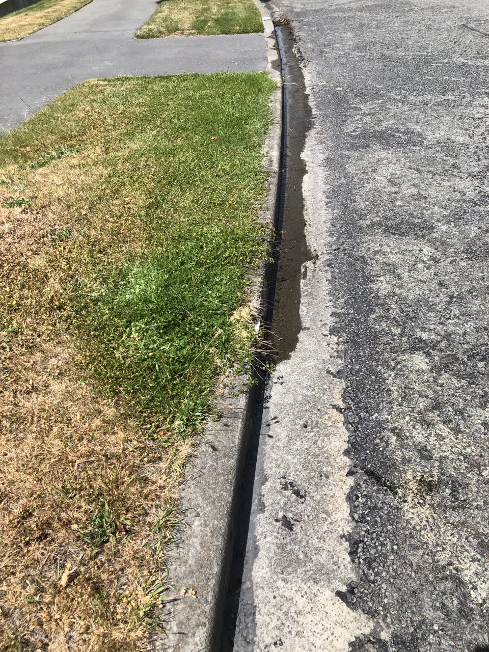 The photograph attached to this wastewater/stormwater report