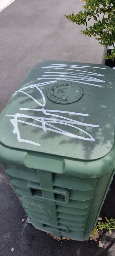 Graffiti — a report photo