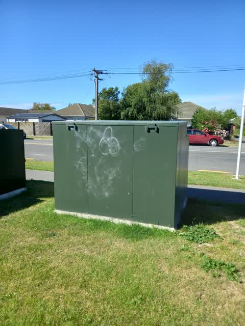 Graffiti, a report photo