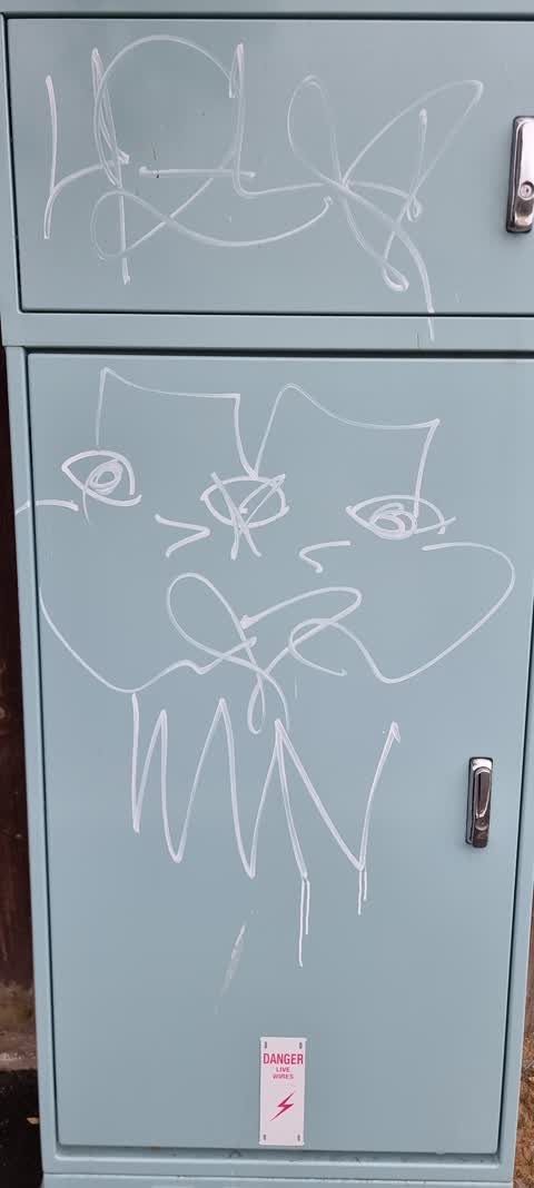 Graffiti, a report photo