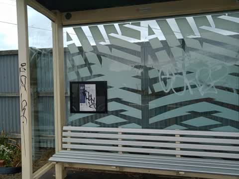 Graffiti, a report photo