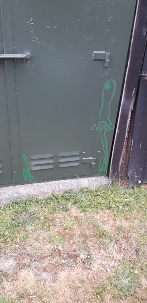 Graffiti, a report photo