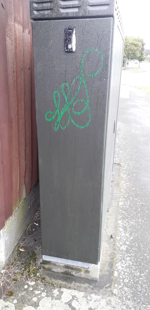 Graffiti, a report photo