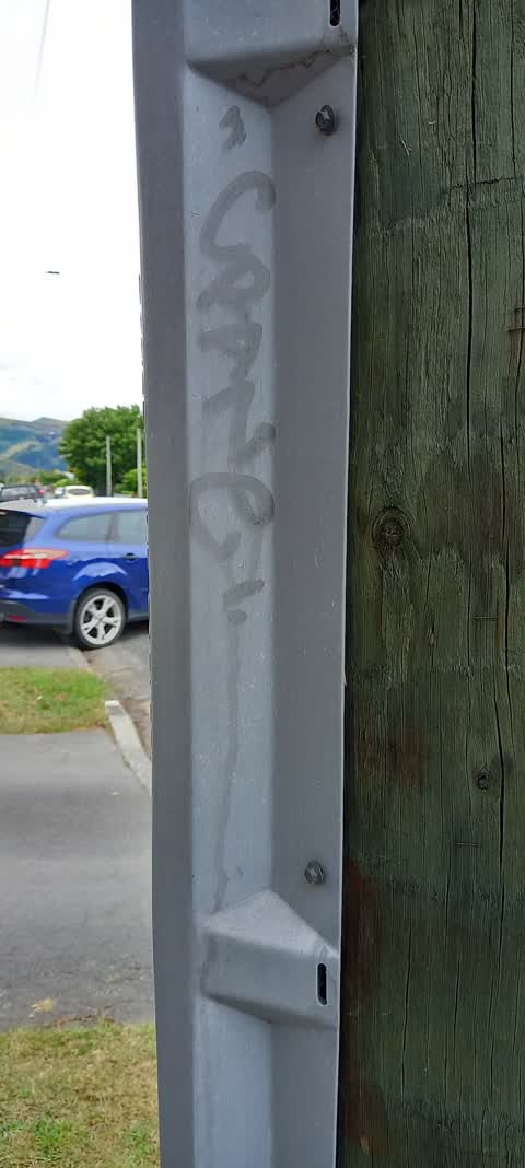 Graffiti, a report photo