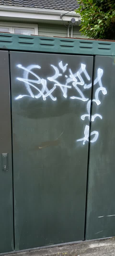 Graffiti, a report photo