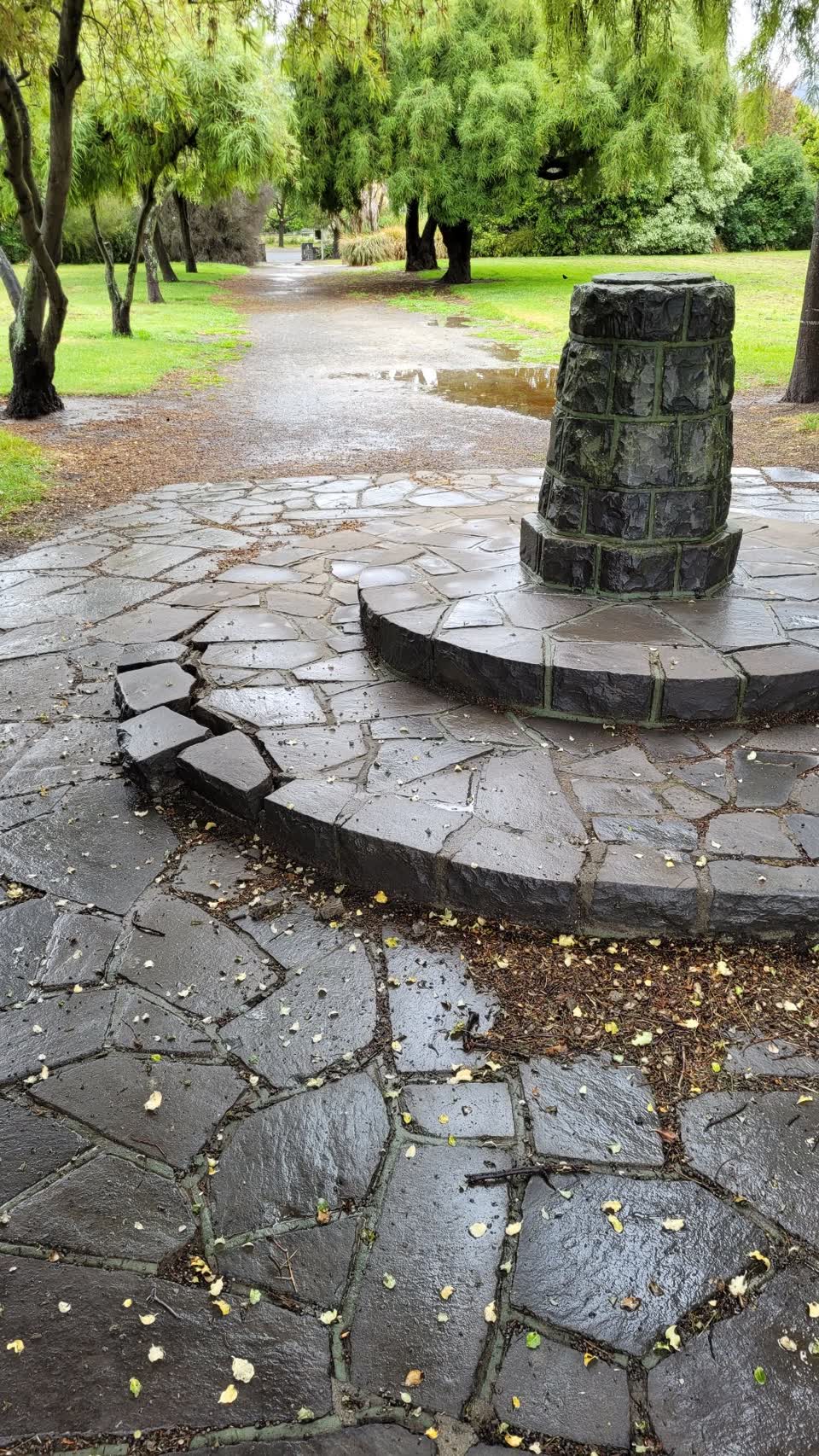 The photograph attached to this parks report