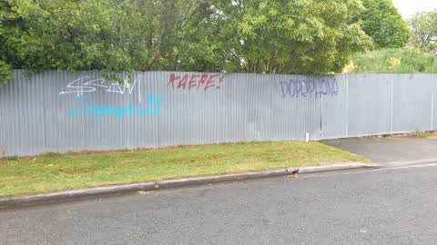 Graffiti, a report photo