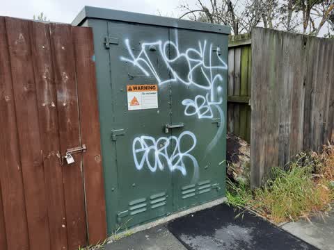 Graffiti, a report photo