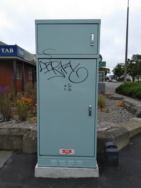 Graffiti, a report photo