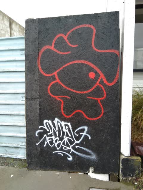 Graffiti, a report photo