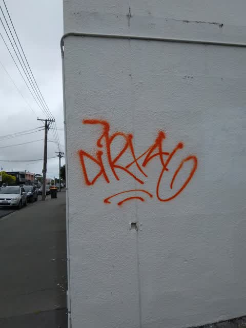 Graffiti, a report photo