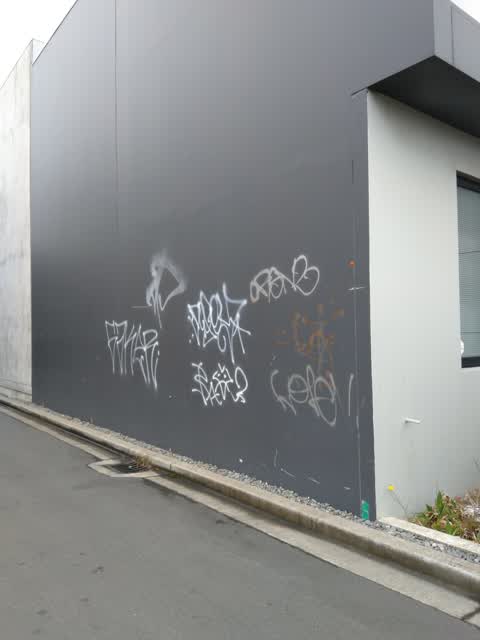 Graffiti, a report photo