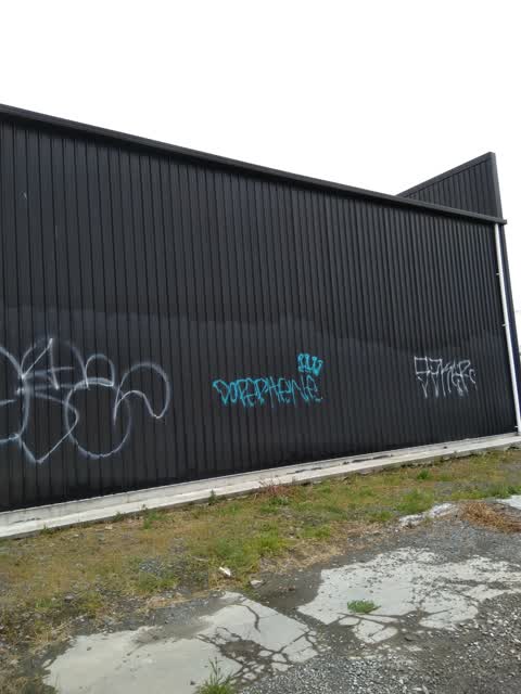 Graffiti, a report photo
