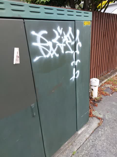Graffiti, a report photo