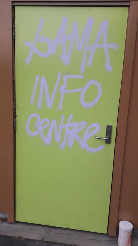 Graffiti, a report photo