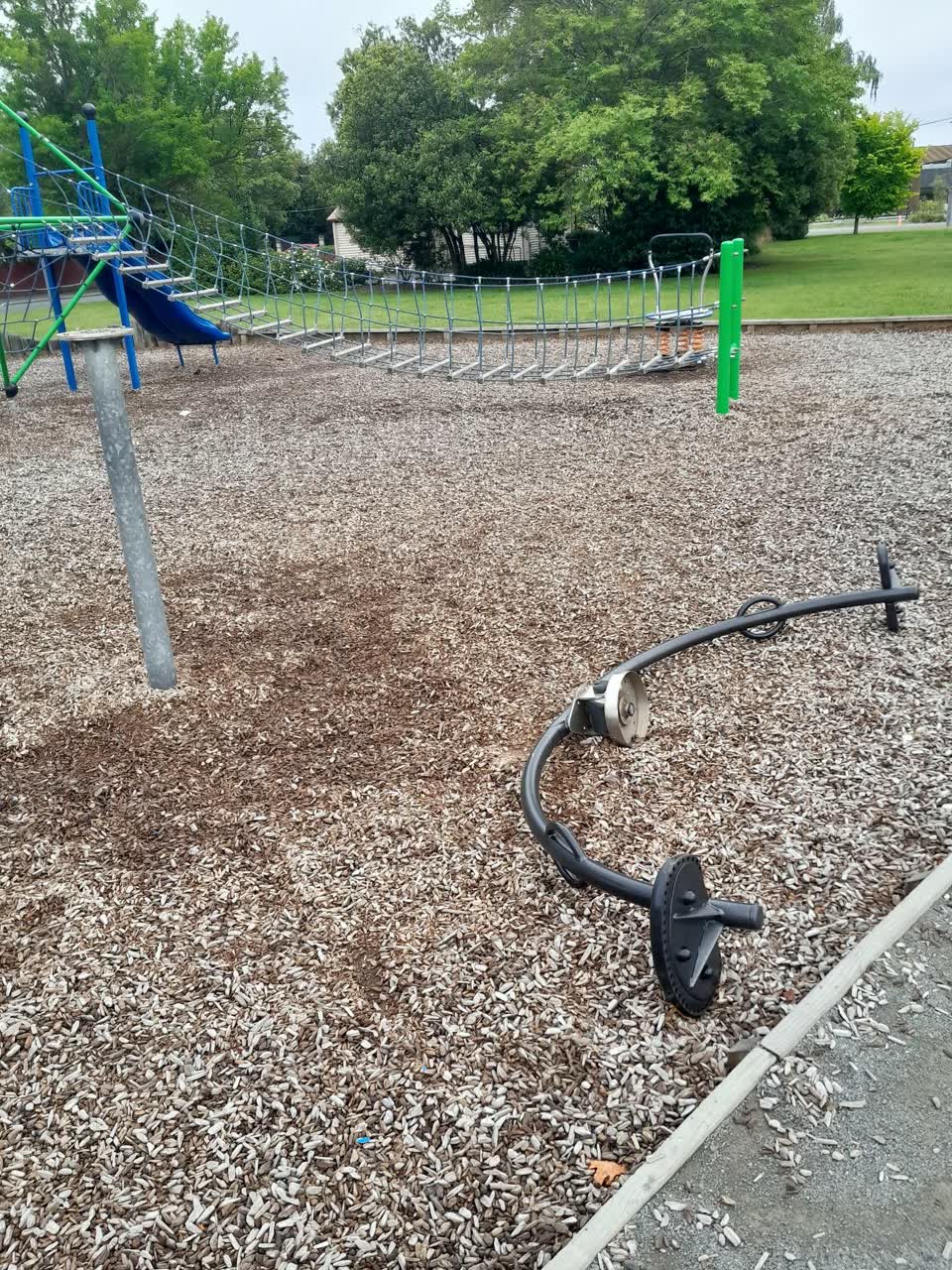 The photograph attached to this parks report