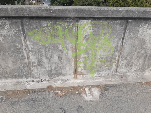 Graffiti, a report photo