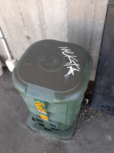 Graffiti, a report photo