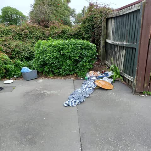 Rubbish/Recycling, a report photo