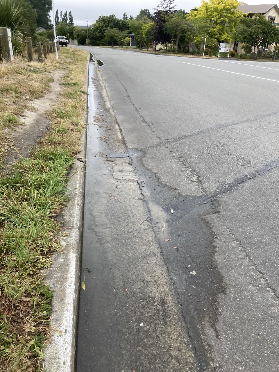 The photograph attached to this water supply report