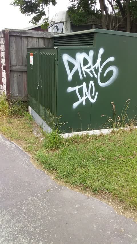 Graffiti, a report photo