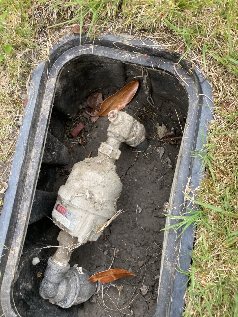 The photograph attached to this water supply report