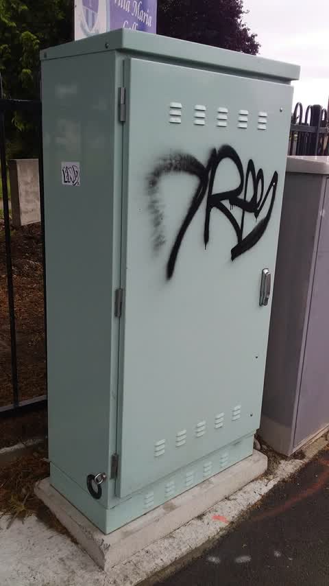 Graffiti, a report photo