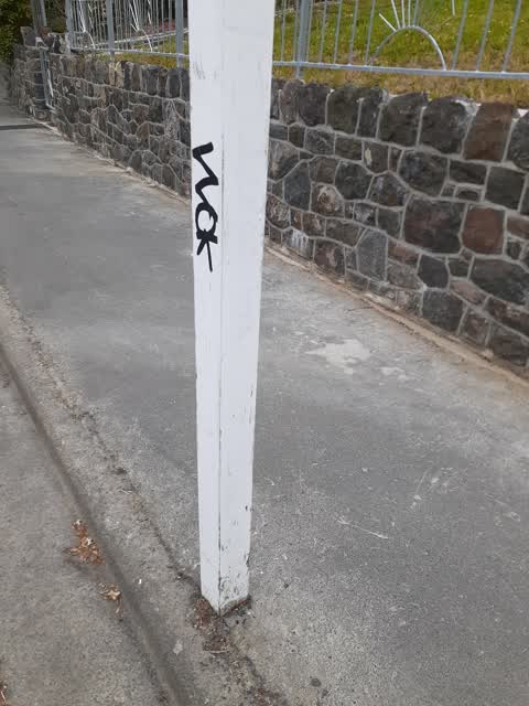 Graffiti, a report photo
