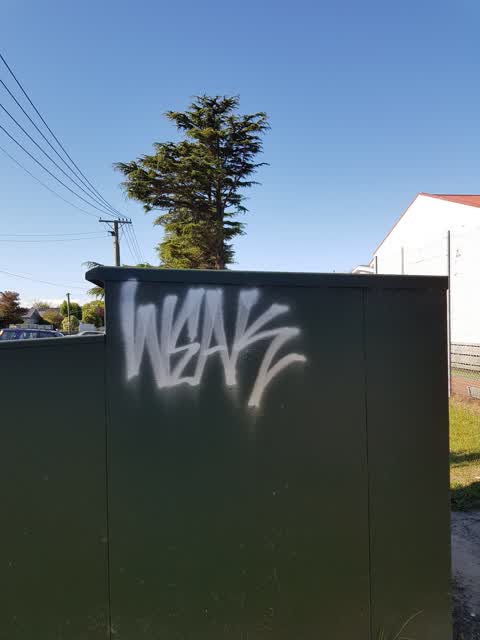 Graffiti, a report photo