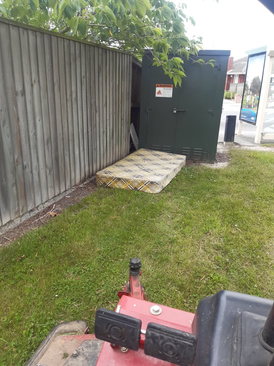 The photograph attached to this parks report