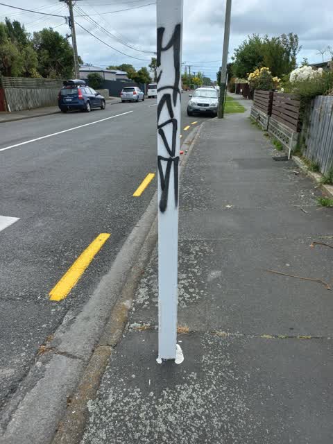 Graffiti, a report photo