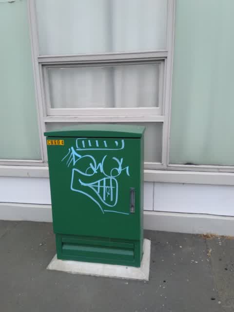 Graffiti, a report photo