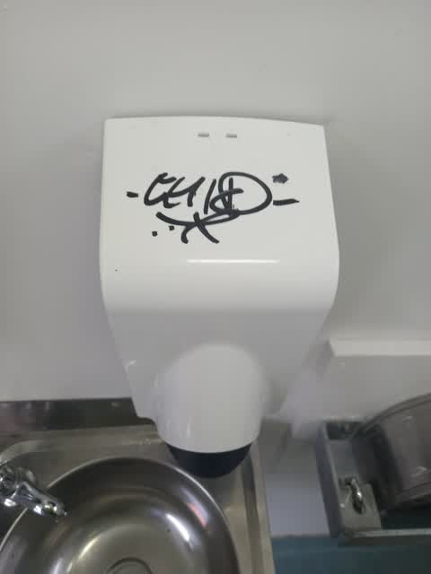 Graffiti, a report photo