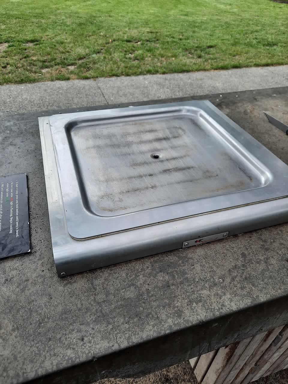 The photograph attached to this parks report