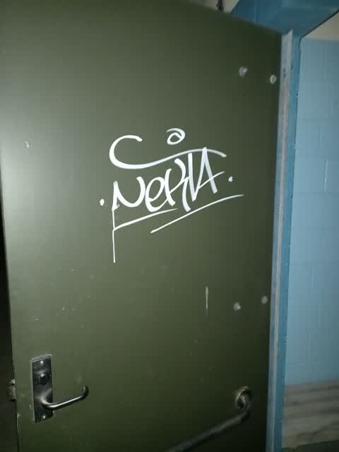 Graffiti, a report photo