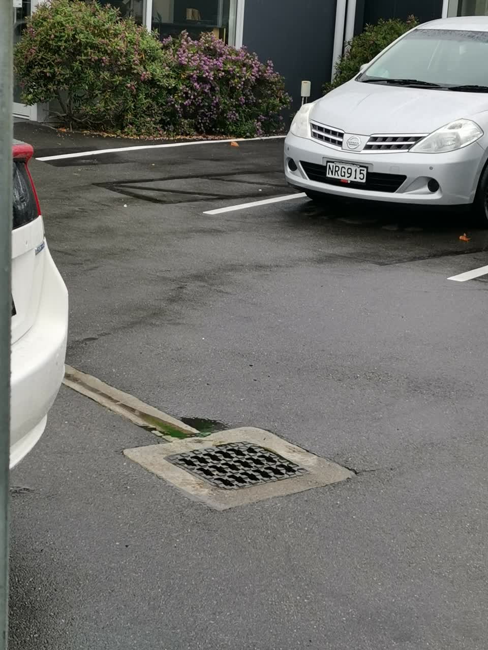 The photograph attached to this wastewater/stormwater report