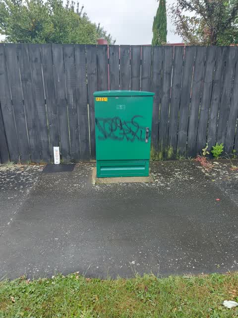 Graffiti, a report photo