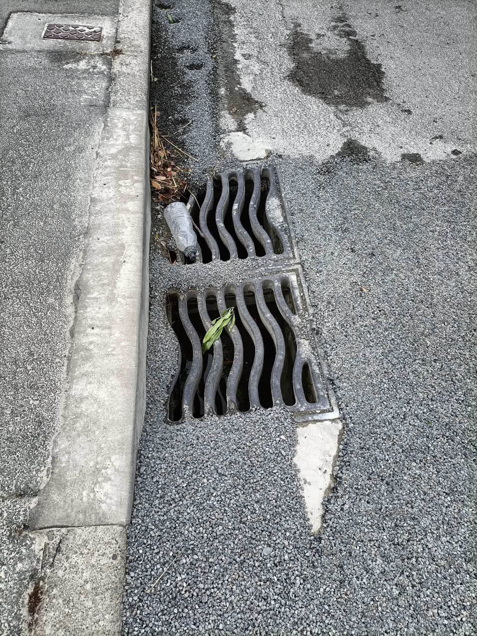 The photograph attached to this wastewater/stormwater report