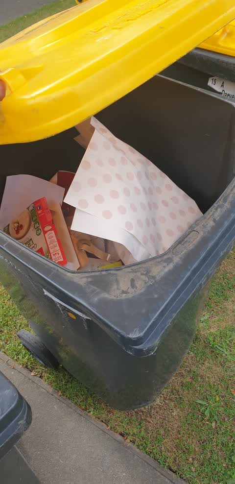 Rubbish/Recycling, a report photo