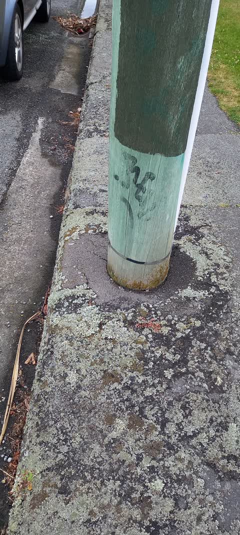 Graffiti, a report photo