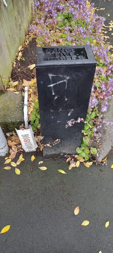 Graffiti, a report photo