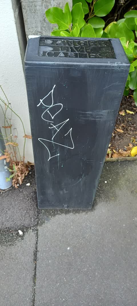 Graffiti, a report photo